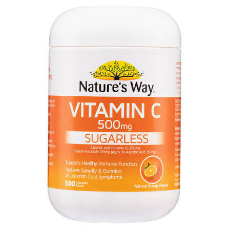 NATURES'S WAY VITAMIN C 500MG