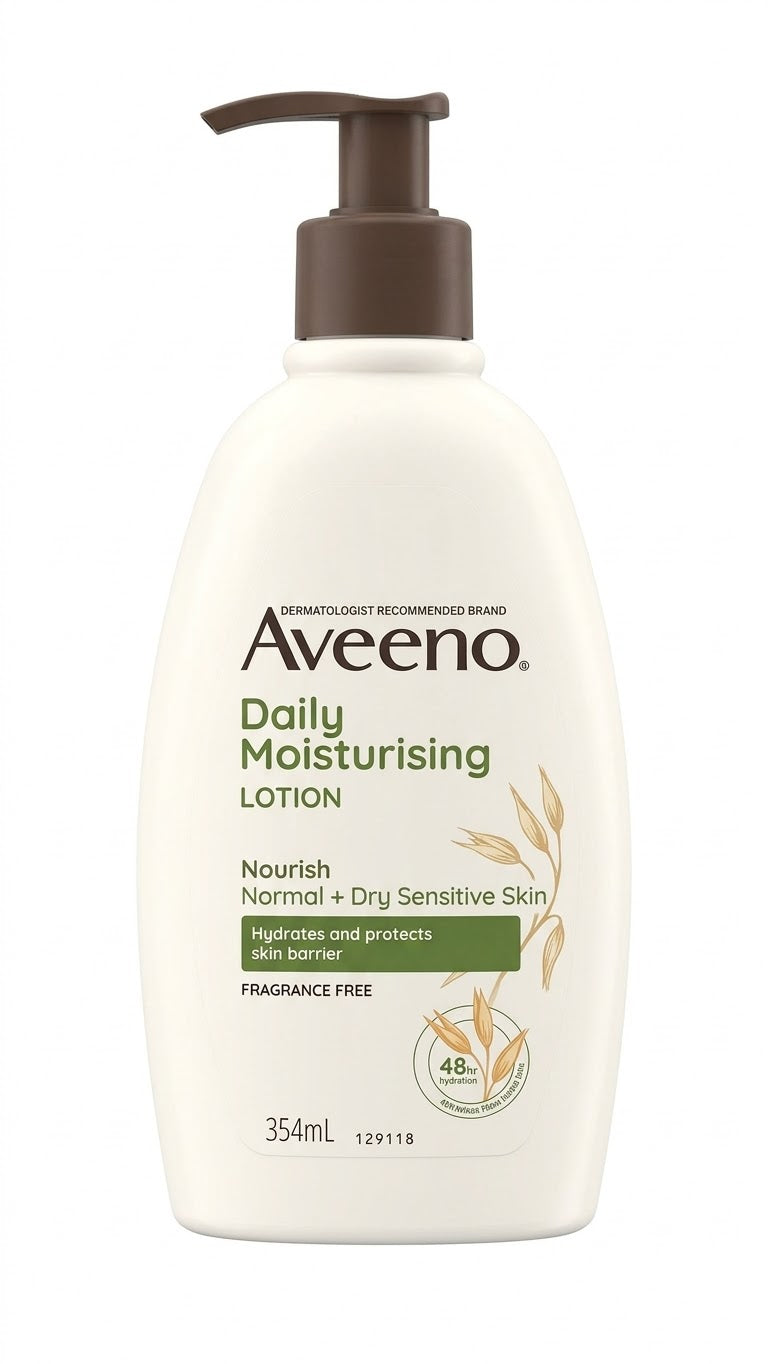 Aveeno Daily Moisturising Lotion – Fragrance Free (354mL)