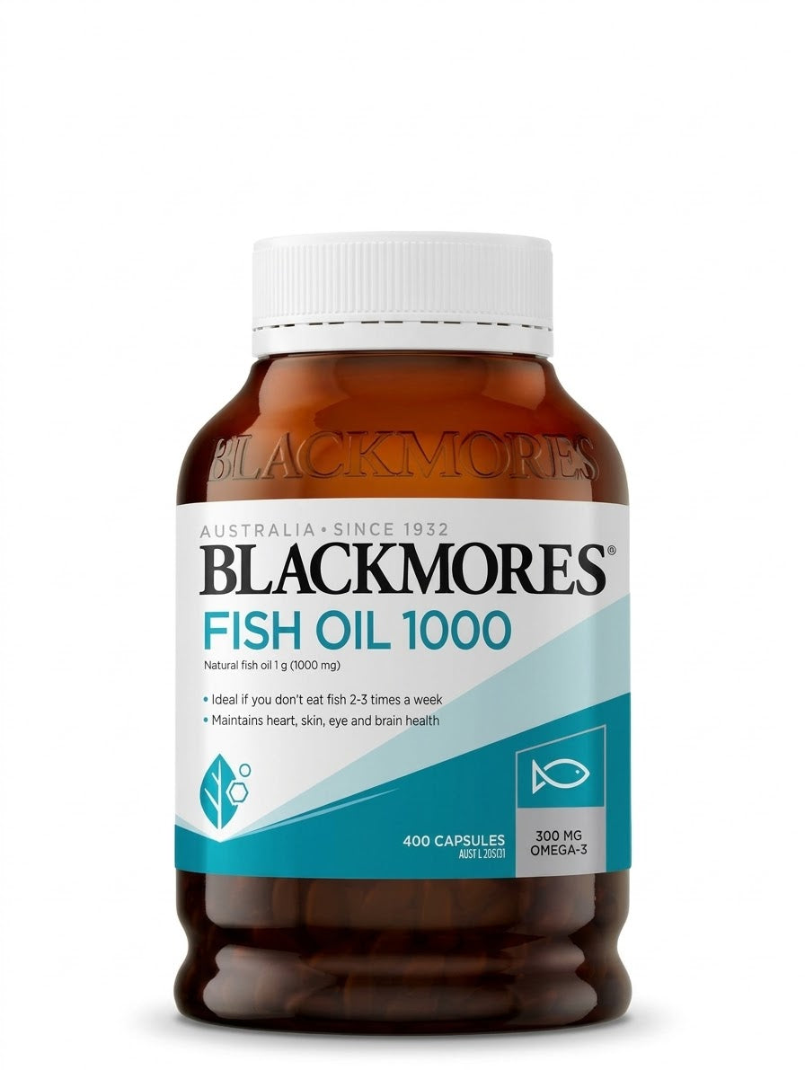 Blackmores Fish Oil 1000 (400 Capsules)