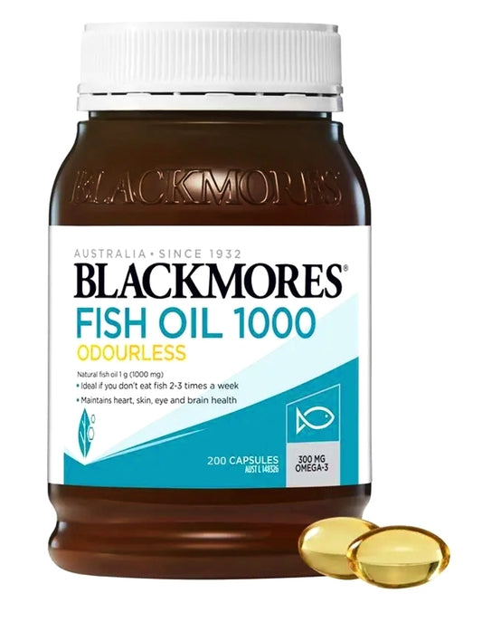 Blackmore australian fish oil 1000mg (200 capsules)