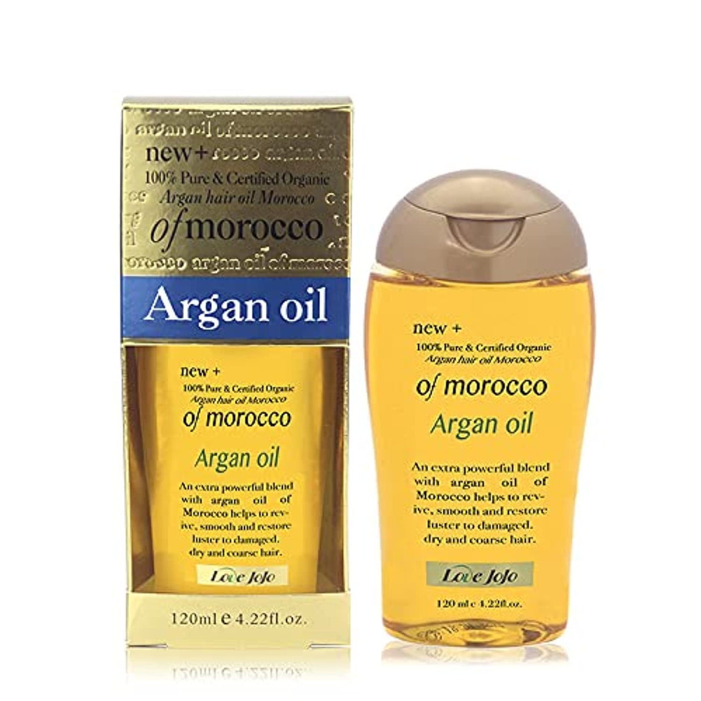 RDL Love JoJo Pure Organic Moroccan Argan Hair Oil (128ML)