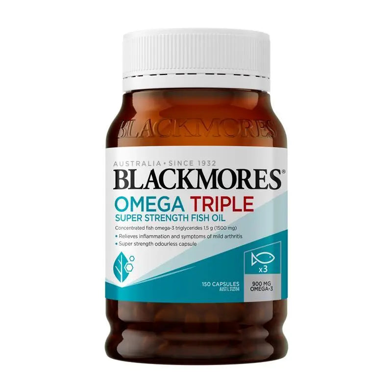 Blackmores Omega Triple Super Strength Fish Oil