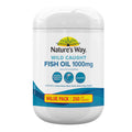 Nature's Way Wild Caught Fish Oil 1000mg 250 Capsules
