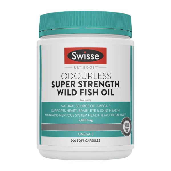 SUPER STRENGTH ODOURLESS WILD FISH OIL