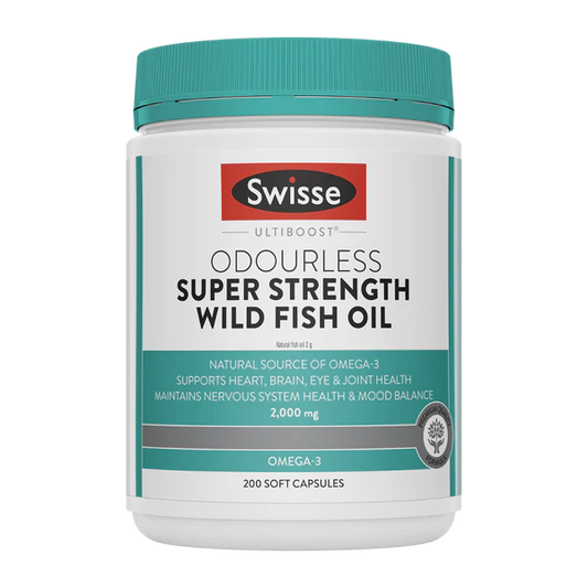 SUPER STRENGTH ODOURLESS WILD FISH OIL