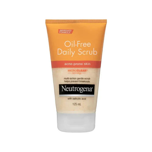 Neutrogena Oil Free Daily Scrub For Acne Prone Skin 125ml