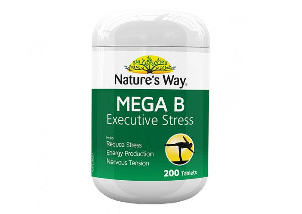 Nature’s Way Mega B Executive Stress – 200 Tablets