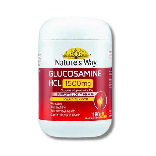 Natures Way Glucosamine HCL 1500mg (180 Tablets)