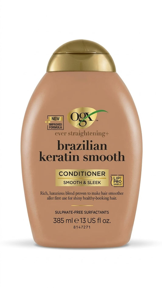 OGX Ever Straightening + Brazilian Keratin Smooth Conditioner (385ml)