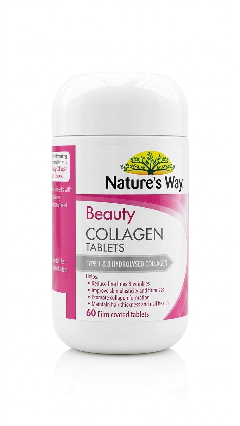 Nature's Way Beauty Collagen Tablets (60 Film Coated Tablets)