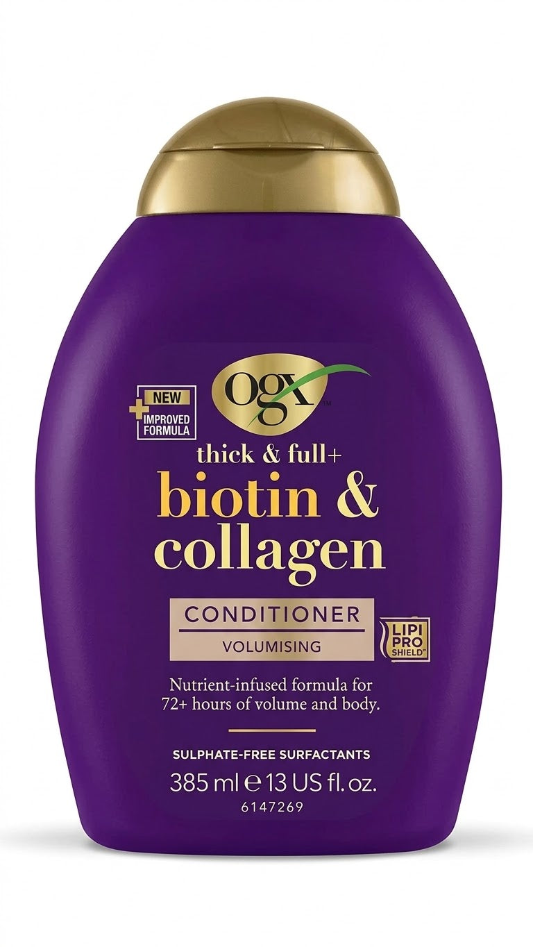 OGX Thick & Full + Biotin & Collagen Volumising Conditioner (385ml)